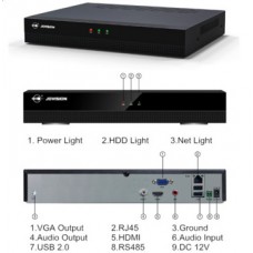 Видеорегистратор 4-кан DVR D6004 для AHD-камер до 1080N 1.3МП