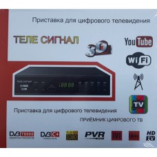 Цифровая приставка/Ресивер "ТЕЛЕ СИГНАЛ" T6000 [DVB-C+]