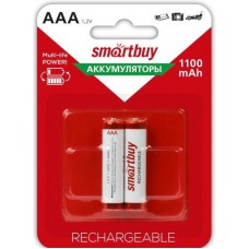 Аккумулятор NiMh Smartbuy AAA/2BL 1100 mAh (24/240) (SBBR-3A02BL1100)