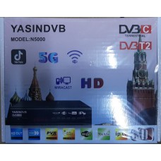Ресивер/Приставка "YASIN DVB-N5000" 5G (DVB-C+)