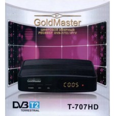 Ресивер DVB-T2 "GOLD MASTER" T-707HDI
