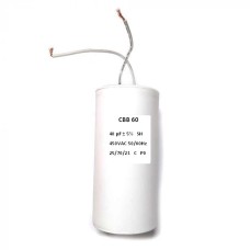 Конденсатор CBB60 40mFx450V гибк вывод