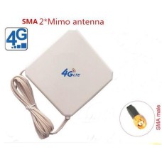 Антенна 3G/4G LTE 2SMA MIMO 28dB