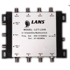 Мультисвитч LANS LS38 (активный)