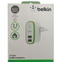 СЗУ 220В 2xUSB 5V 2.1A+2.1A BELKIN