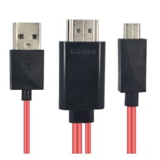 MHL-шнур MICRO 11p+USB 3.0 - HDMI  2м