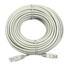 Шнур UTP Patch cord (25м) серый/бел.