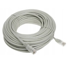 Шнур UTP Patch cord (30м) серый/бел