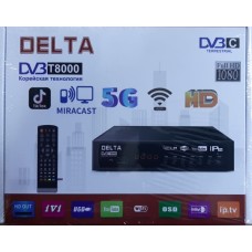 Ресивер "DELTA DVB-T8000" 5G [DVB-C]
