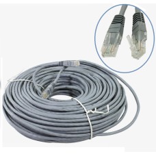 Шнур UTP Patch cord (40м) серый/бел