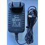 Адаптер 12V*1.5A "SAGEM"бел, (5.5*2.1)